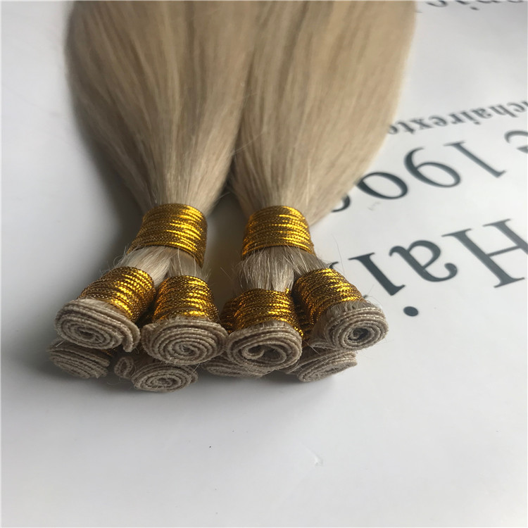 Hand tied weft,small and thin knot H71